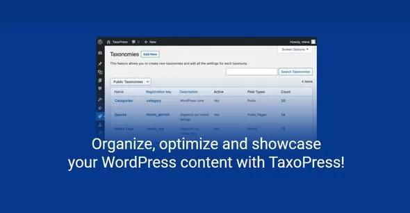 图片[1]_TaxoPress Pro下载_WordPress分类法管理插件_极码客