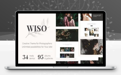 WISO WordPress主题下载与介绍_摄影作品集网站模板_极码客