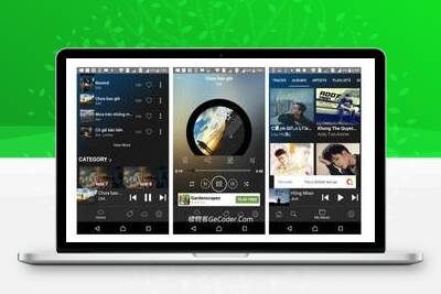 Android在线音乐播放器APP源码带后台_全开源可二开_极码客