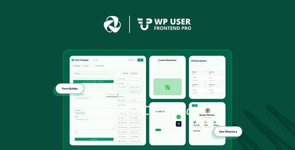 图片[1]_WP User Frontend Pro下载_WordPress前端用户中心插件_极码客