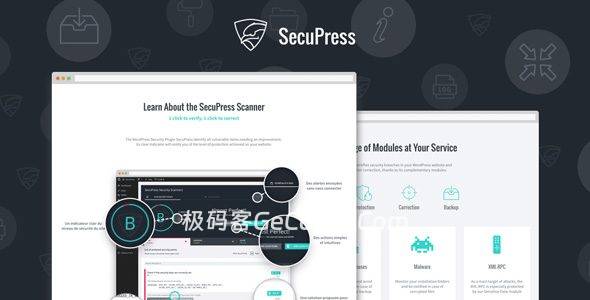 图片[1]_SecuPress Pro下载_网站安全防火墙WordPress插件_极码客